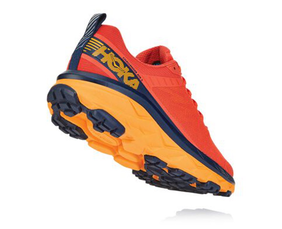 Tenis Trail Hoka One One Masculino Vermelhas - Challenger Atr 5 - 285-FIUJWQ